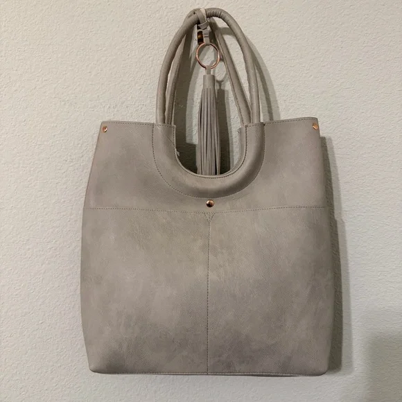 ULTA Beauty Stone Faux Leather Tote Bag - Picture 1 of 11